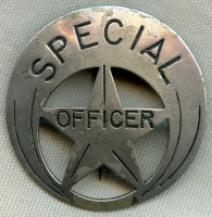 Great Ca 1900 New Orleans Louisiana Police Special Officer Badge