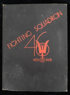 Wonderfully Concise WWII US Navy Squadron History of VF-46 "Fighting Squadron 46 Men O War"
