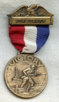 Rare WWI Service Medal Presented by the Boston, Massachusetts Postal Service in Nice Conditi