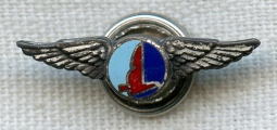 1940s Sterling Eastern Air Lines Service Lapel Pin