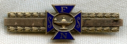 IDed! Circa 1930's - 1940's St. Francis School of Nursing Trenton, New Jersey Graduation Bar Pin