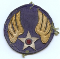 Great Stylized WWII CBI-Made USAAF Shoulder Patch for Use on Flight Jacket