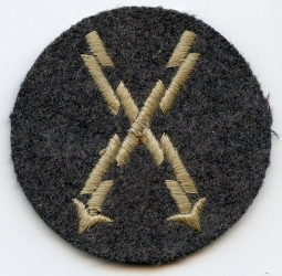 WWII Luftwaffe Qualified Teletype Operator Personnel Trade Patch