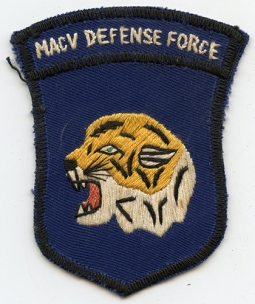 Beautiful Mid - Late 60's US Army MACV Defense Force Patch