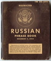 1943 United States Army Technical Manual TM 30-644 "Russian Phrase Book"