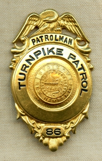 NH Turnpike Patrol Badge