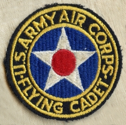 Rare & Beautiful Late 1930's-Early WWII US Army Air Corps Flying Cadet Shoulder Patch