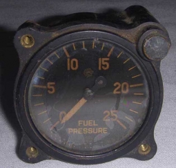 BEING RESEARCHED - Unidentified Aircraft Fuel Instrument U.S. Gauge Co. - NOT FOR SALE TIL IDed