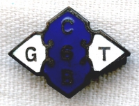 BEING RESEARCHED - GT C6B Pin Made in Worcester, Massachusetts NOT FOR SALE UNTIL IDENTIFIED