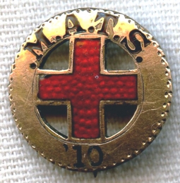 Early 1910 Nursing Traning School Graduation Pin. Currently Unidentified.