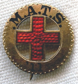 Early 1911 Nursing Traning School Graduation Pin. Currently Unidentified.