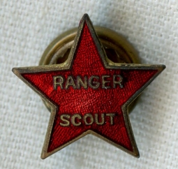 BEING RESEARCHED - Unidentified "Ranger Scout" Pin -NOT FOR SALE UNTIL IDENTIFIED