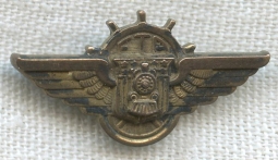BEING RESEARCHED 1930s FTA (Freight Transport Association?) Pin NOT FOR SALE UNTIL IDed