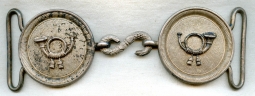 BEING RESEARCHED - French Postal Belt Buckle/Boucle de Ceinture Postal NOT FOR SALE UNTIL IDed