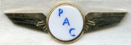 1990's - 2000's Pacific Air Cargo First Officer Wing