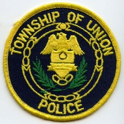 1980s Union Township, New Jersey Police Patch