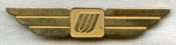 1976-1990 United Air Lines Flight Attendant Wing with "Tulip" Logo