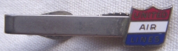 Late 1950s United Air Lines Enameled Tie Bar