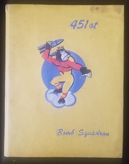 Rare WWII USAAF 451st Bomb Sq (322nd Bomb Group) 9th AF Unit History Book