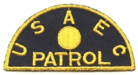 Rare Late 1940s US Atomic Energy Commission (USAEC) Security Patrol Shoulder Patch