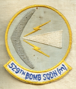 Early 1970s USAF 529th Bomb Squadron Patch. FB-111 era