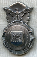 Scarce 1960s-1970s USAF Security Police Beret Badge #B05106