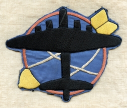 Beautiful WWII USAAF 774th Bomb Sq 463rd Bomb Group 15th Air Force Jacket Patch Italian Made