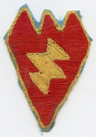 Mid 60's Vietnamese Made US Army 25th Division Shoulder Patch