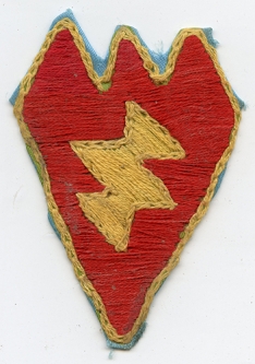 Mid 60's Vietnamese Made US Army 25th Division Shoulder Patch