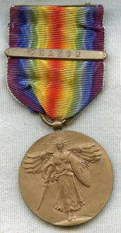 Beautiful WWI US Army Victory Medal with France Bar