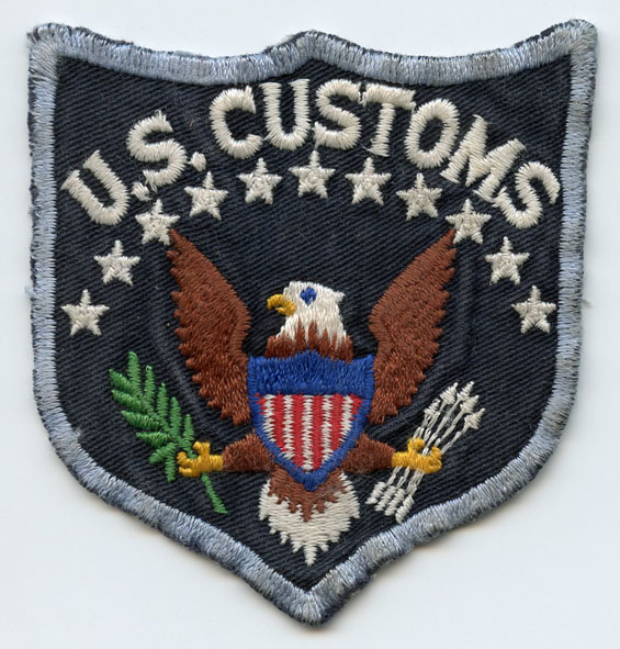 Flying Tiger Antiques Online Store 1970s United States Customs Patch