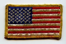 Small 1980s US Flag Patch