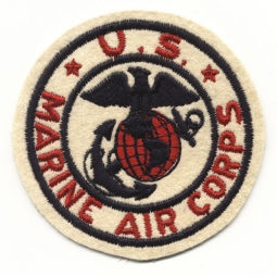 WWII US Air Corps Jacket Patch in White