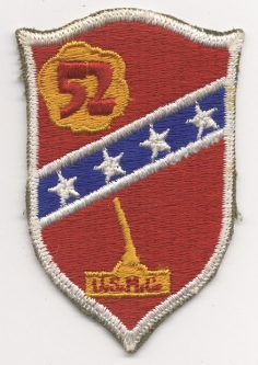 WWII US Marine Corps 52nd Defense Battalion Shoulder Patch