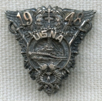 1948 US Naval Academy (Annapolis) USNA Class Pin in Sterling by Herff-Jones