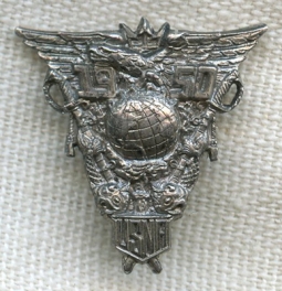1950 US Naval Academy (Annapolis) USNA Class Pin in Sterling by BBB with Initials EGG