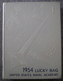1954 United States Naval Academy (USNA) "Lucky Bag" Yearbook