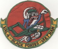 Vietnamese-Made US Navy 4th Light Attack Squadron 4 Patch by "Big Daddy" Ed Roth