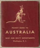 WWII US Army & USN Manual "Pocket Guide to Australia"