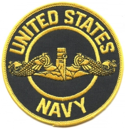1980's USN Submarine Service Jacket Patch
