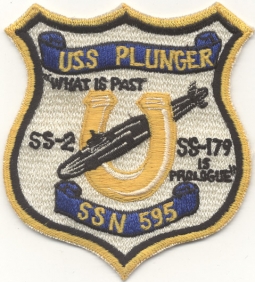 Japanese-Made US Navy USS Plunger SSN-595 Patch