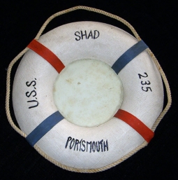 1942 USS Shad SS-235 Launching Souvenir from Portsmouth Naval Shipyard