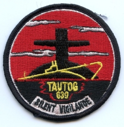 1990's Submarine Patch for USS Tautog SSN-639