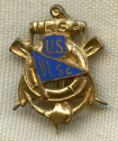 Rare 1900's - 1910's US Volunteer Life Saving Corps (USVLSC) Lapel Pin