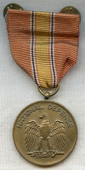 1960's Vietnamese Made US National Defense Medal.