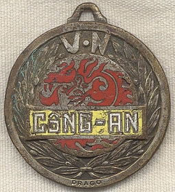 Early Vietnamese National Police Badge