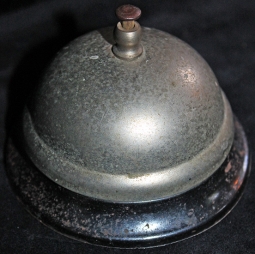Early 20th Century Hotel Desk / Store Counter Bell.  Works Great!
