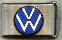 Great Vintage Early 1960's Volkswagen Promotional Belt Buckle Made in the USA by Hickok