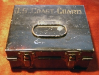 Early and Very Rare US Coast Guard First Aid Tin ca WWI