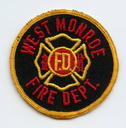 Circa 1970's West Monroe (Louisiana) Fire Department Patch